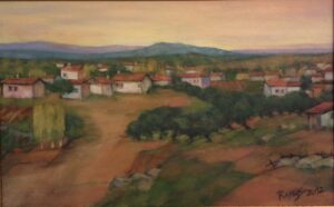 Muğla,Yenice Köyü 28x44 Cm. Tuv.Üz.Y.Boya